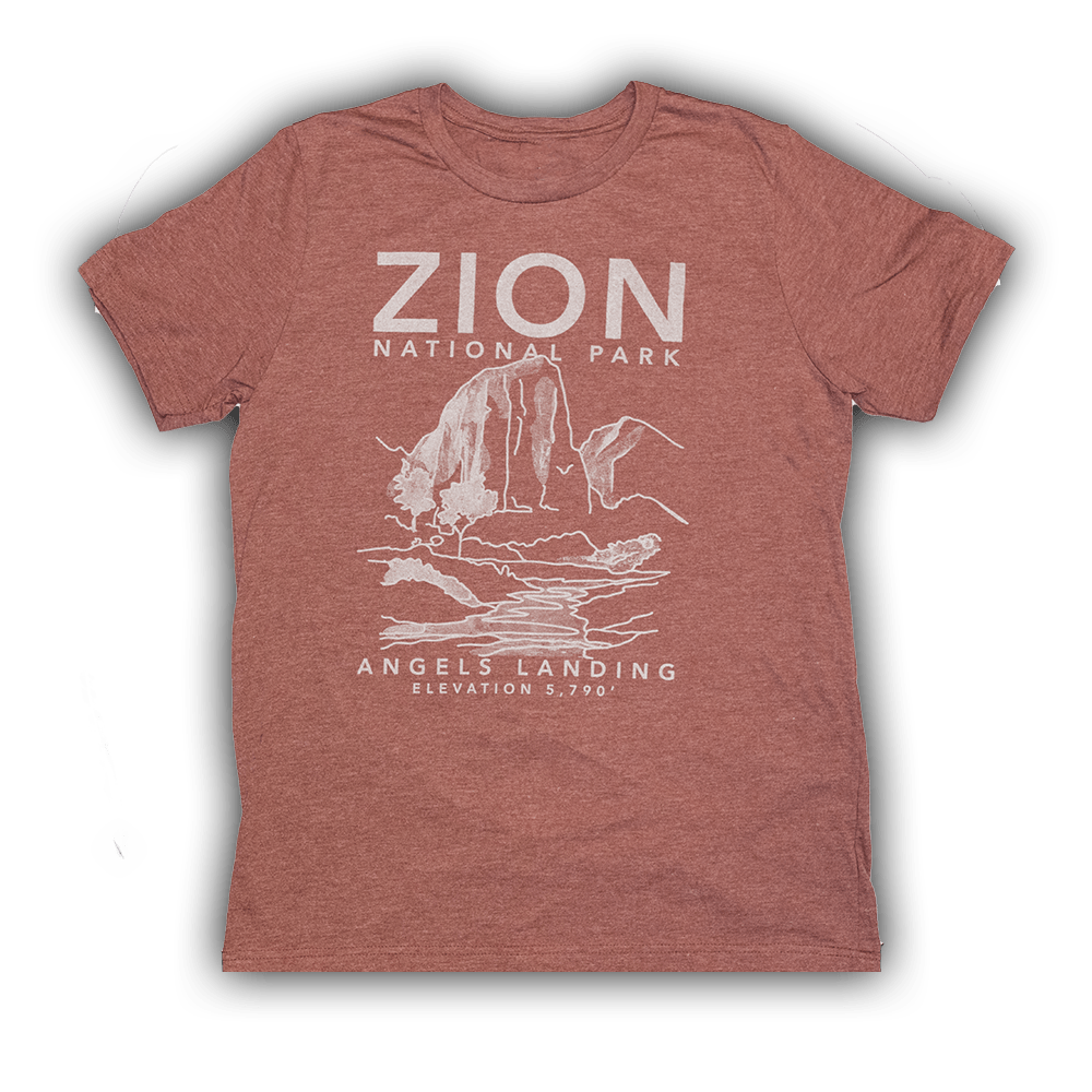 Angels Landing T Shirt | Zion National Park Forever Project